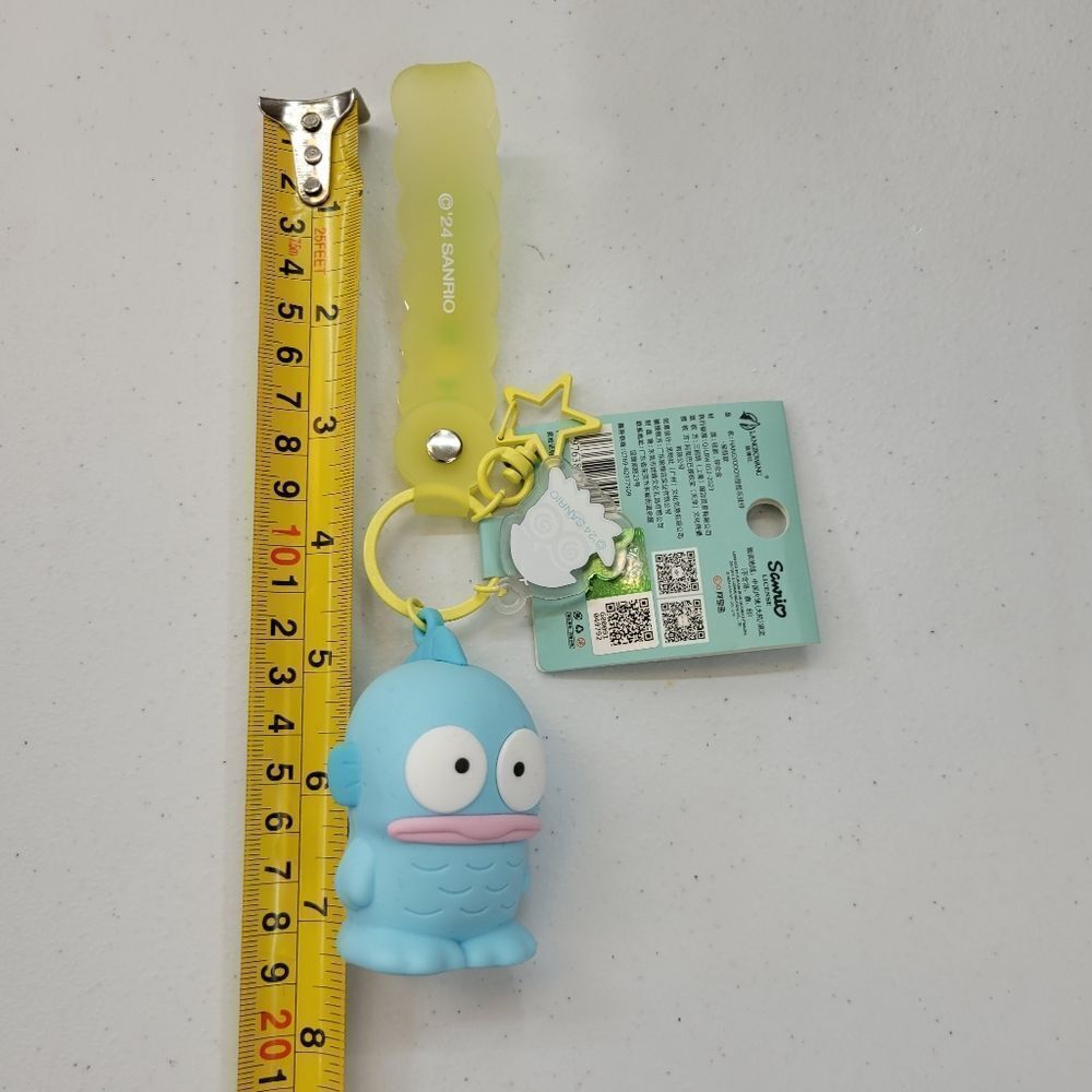 Brand New Sanrio Hangyodon Squishy Keychain - Picture 9 of 9